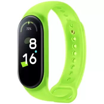 Ремешок Aceline для Xiaomi Smart Band 7, силикон, неоновый зеленый (BHR6490GL)