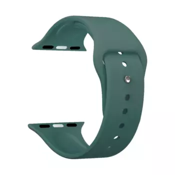Ремешок Deppa Band Silicone для Apple Watch, силикон, зеленый (47126)