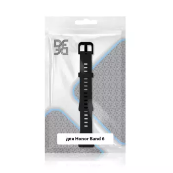 Ремешок DF для Honor Band 6, черный (hwClassicband-04 (черный))
