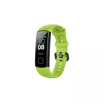 Ремешок DF для Huawei Honor Band 4/5, силикон, зеленый (DF hwClassicband-02 (green))