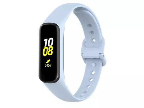 Ремешок DF для Samsung Galaxy Fit 2, голубой (sClassicband-03 (light blue))