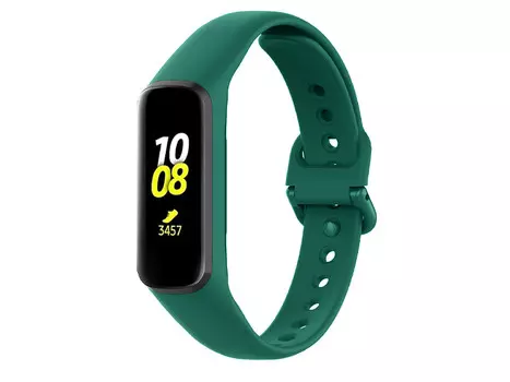Ремешок DF для Samsung Galaxy Fit 2, зеленый (sClassicband-03 (green))