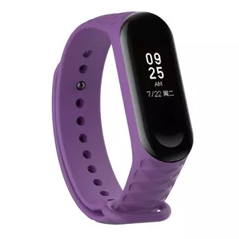 Ремешок для Xiaomi Mi Band 3, фиолетовый