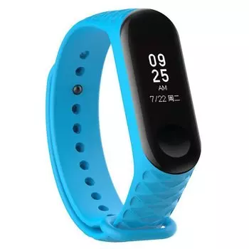 Ремешок для Xiaomi Mi Band 3, голубой