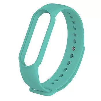 Ремешок для Xiaomi Mi Band 5, силиконовый, темно-зеленый (117535)