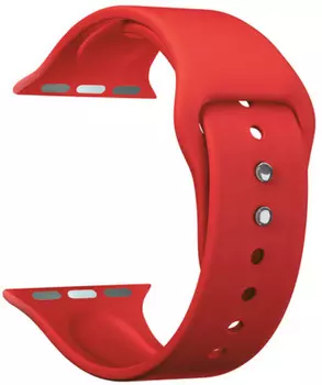 Ремешок Lyambda Altair для Apple Watch, силикон, красный (DS-APS08-44-RD)