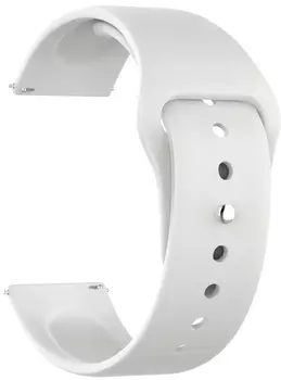 Ремешок Lyambda Altair универсальный, силикон, белый (DSJ-01-10T-22-WH)