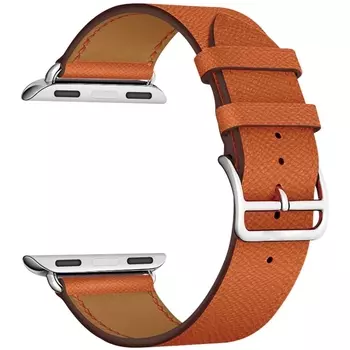 Ремешок Lyambda Mintaka для Apple Watch, кожа, оранжевый (LWA-02-44-OR)