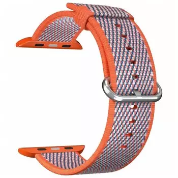 Ремешок Lyambda Polis для Apple Watch, нейлон, оранжевый (DSN-02-01A-44-OR)