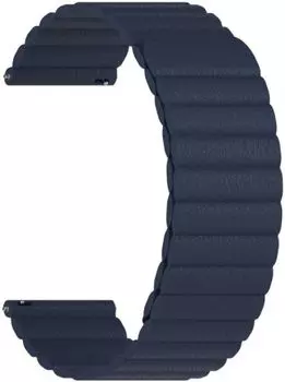 Ремешок Lyambda универсальный, 22 мм, кожаный, темно-синий (DSP-15-22-DB)