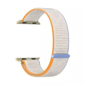 Ремешок Lyambda Vega для Apple Watch, 38-40 мм, нейлон, цветной (DSN-01-40-67)