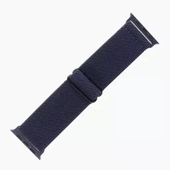 Ремешок для Apple Watch, 42-44 мм, нейлоновый монобраслет, синий (130000)