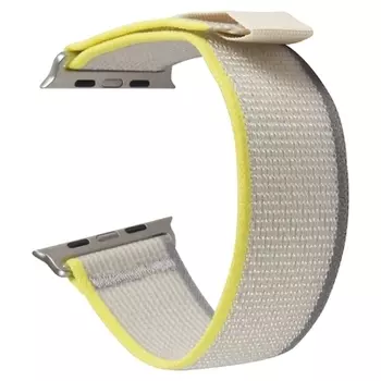 Ремешок Red Line для Apple Watch, 38-41 мм, watch - 38/40/41 mm (S3/S4/S5 SE/S6/S7/S8), желтый/бежевый (УТ000033397)