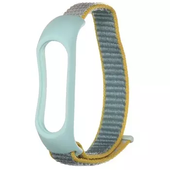 Ремешок Red Line для Xiaomi Mi Band 5/ Amazfit Band 5, нейлон, зеленый (УТ000022718)