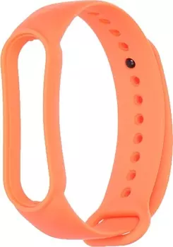 Ремешок Red Line для Xiaomi Mi Band 6, силикон, оранжевый (УТ000025162)