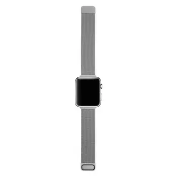 Ремешок Red Line Миланская петля для Apple Watch, 42-49 мм, S3-S8/SE/Ultra, серебристый (УТ000033388)
