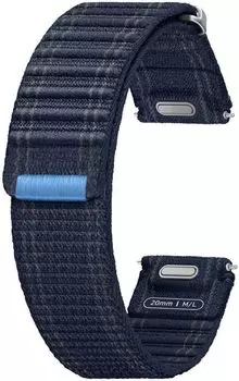 Ремешок Samsung Galaxy Watch для Samsung Galaxy Watch 4/4 Classic, M/L, нейлон, синий (ET-SVL31LNEGRU)