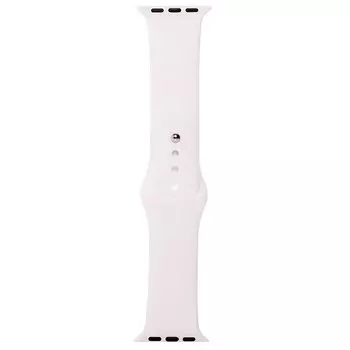 Ремешок Sport Band для Apple Watch, L, силикон, белый (54324)