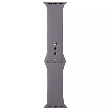 Ремешок Sport Band для Apple Watch, S, силикон, серый (107172)