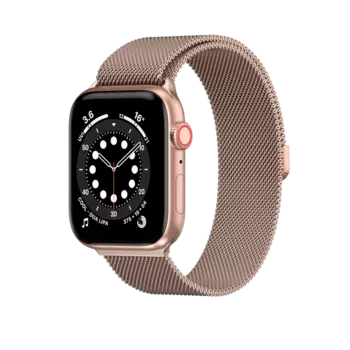 Ремешок SwitchEasy для Apple Watch, 42-44 мм, нержавеющая сталь, розовое золото (GS-107-214-266-60)