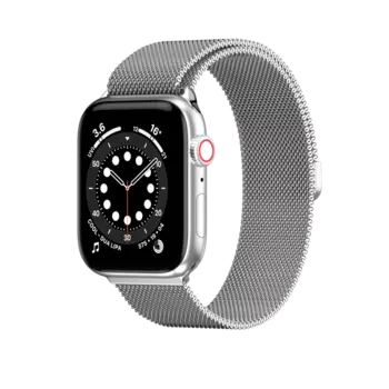 Ремешок SwitchEasy для Apple Watch, 42-44 mm, нержавеющая сталь, серебристый (GS-107-214-266-26)