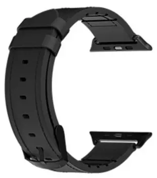 Ремешок SwitchEasy Hybrid для Apple Watch SE, 42-44 мм, силикон, черный (GS-107-214-274-11)