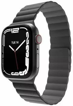 Ремешок SwitchEasy Skin Silicone Magnetic Watch Band для Apple Watch, 38-41 мм, силикон, черный (MAW801078BK22)