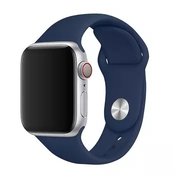 Ремешок TFN для Apple Watch, 38-40 мм, силикон, синий кобальт (TFN-WA-AWSB40C04)