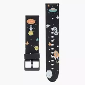 Ремешок универсальный, 20 мм, черный (131506)