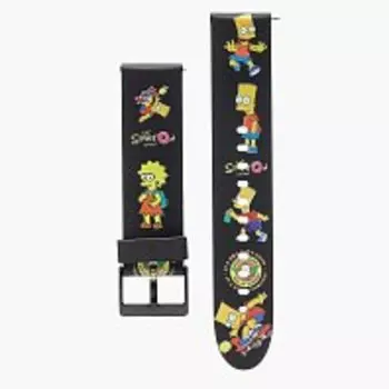 Ремешок универсальный, 20 мм, черный (131509)