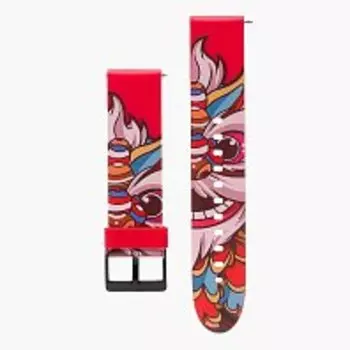 Ремешок универсальный, 20 мм, красный (131512)