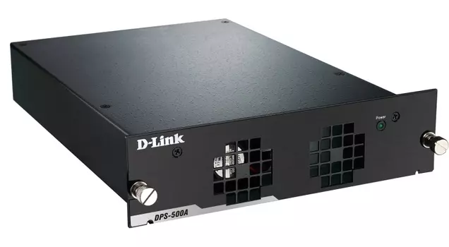 Резервный источник питания (RPS) D-Link DPS-500A, 140Вт для коммутаторы D-Link, черный (DPS-500A/A)