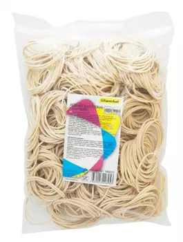 Резинки для денег Silwerhof 60мм, 1кг, бежевый (189023)