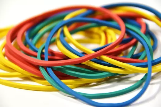 Резинки для денег Silwerhof 60мм, 5кг, цветные (189016)