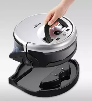 Робот-пылесос ILIFE W455, серебристый (W455)