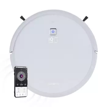 Робот-пылесос Polaris PVCR 0726 Wi-Fi IQ Home GYRO, белый (PVCR0726)