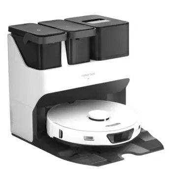Робот-пылесос Roborock Robotic Vacuum Cleaner&Empty Wash Fill Dock S7 Max Ultra, белый (S7MXU02-02/Q100TSC)
