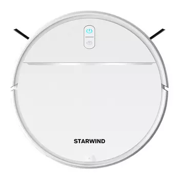 Робот-пылесос Starwind SRV4565 Пульт ДУ, белый (SRV4565)
