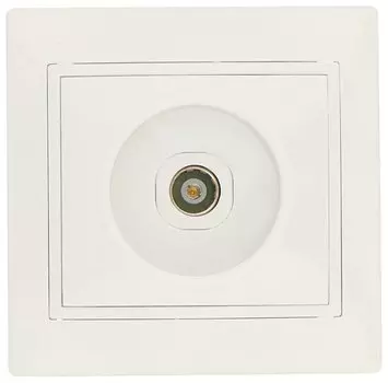 Розетка IEK КВАРТА РСб10-3-ККм, скрытый монтаж, однопостовая, с з/к, с крышкой, 16A, в сборе, IP20, кремовый (ERK15-K33-16-DM)
