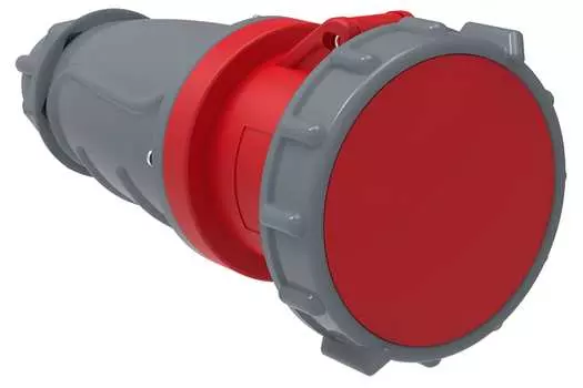 Розетка IEK MAGNUM ССИ-235, переносная, однопостовая/модулей: 1, с крышкой, 63A, в сборе, IP67, 3Р+РЕ+N, 380В, красный (PSN22-063-5)