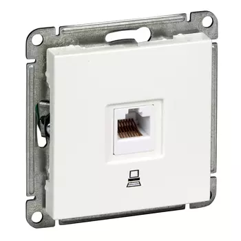 Розетка RJ-45 скрытый монтаж, белый, Schneider Electric W59 (RSI-152K5E-1-86)