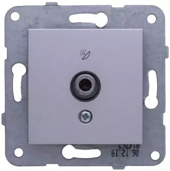 Розетка SAT PANASONIC Karre Plus & Arkedia Slim, серебро, механизм без рамки (WKTT04522SL-RU)
