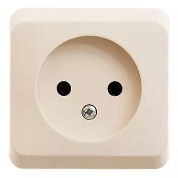 Розетка Schneider Electric Этюд, открытый монтаж, однопостовая, 16A, в сборе, IP20, бежевый (PA16-001K)