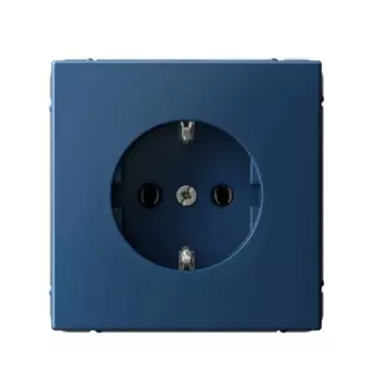 Розетка Systeme Electric ARTGALLERY GAL001143S, скрытый монтаж, однопостовая, с з/к, 16А, механизм с накладкой без рамки, IP20, аквамарин, 1 шт. (GAL001143S)
