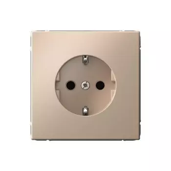 Розетка Systeme Electric ARTGALLERY GAL001245S, скрытый монтаж, однопостовая, с з/к, со шторками, 16А, механизм с накладкой без рамки, IP20, с быстрозажимными клеммами, песочный, 1 шт. (GAL001245S)