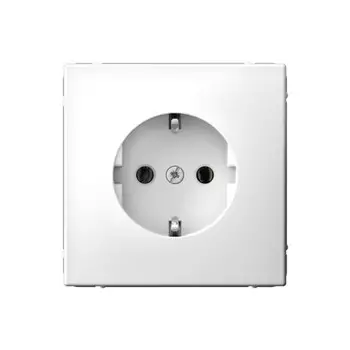 Розетка Systeme Electric ARTGALLERY GAL001343S, скрытый монтаж, однопостовая, с з/к, 16А, механизм с накладкой без рамки, IP20, лотос, 1 шт. (GAL001343S)