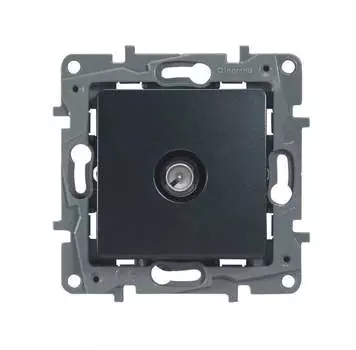 Розетка TV Legrand Etika, антрацит (672665)