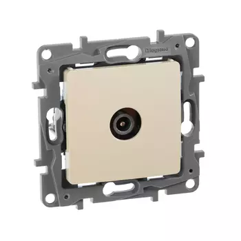 Розетка TV Legrand Etika, слоновая кость (672365)