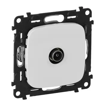 Розетка TV Legrand Valena Allure, белый, оконечная, без рамки (753760)
