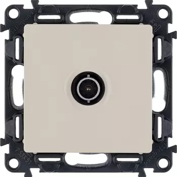 Розетка TV Legrand Valena Life звезда, слоновая кость, механизм без рамки (753551)